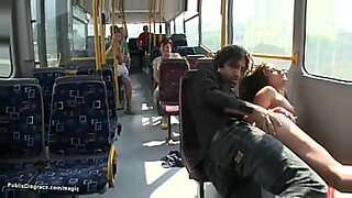 cheating japanese wife with stranger in bus
