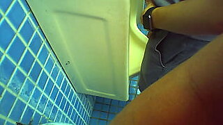 celia in girl gives head to some guy in a restaurant toilet