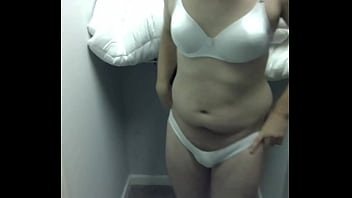 girl sleeping in panty bra