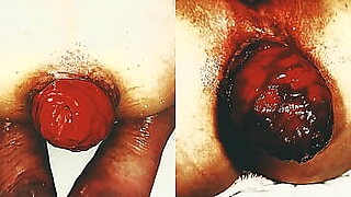 brutal anal and vaginal punch fisting destruction