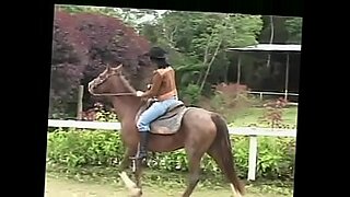 horse mat with girl