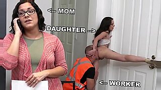 son fucks mom coming home from work out