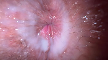 vagina crampy close up