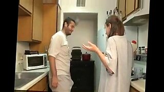 blair williams fucked by brother in kitchen