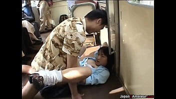 japanese student sex on train