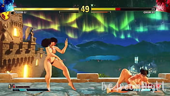 get black girls fighting naked