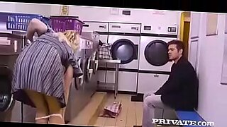 busty german babe fucked in a laundry room