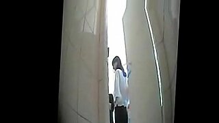 aunty open bathroom sex video