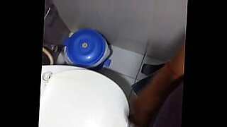 celia in girl gives head to some guy in a restaurant toilet