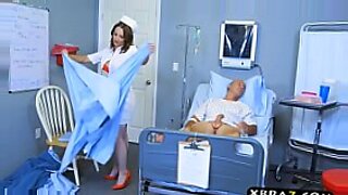 sexy patient gets her big titties covered with her doctors semen