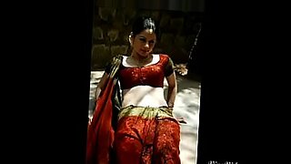 new indian marriage wifein saree removing on first night with husband saree