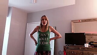 teaches her step brother how to fuck