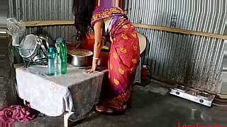 beautiful girl with a saree fuck by her boss