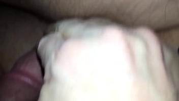 hairy granny solo asshole masturbation close up