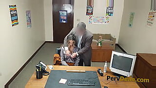 latin secretary mercedes carrera seduced her new boss in the office