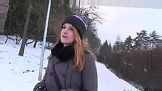 european girl paid to fuck in public