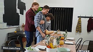 mom force his son in the kitchen xxx videos